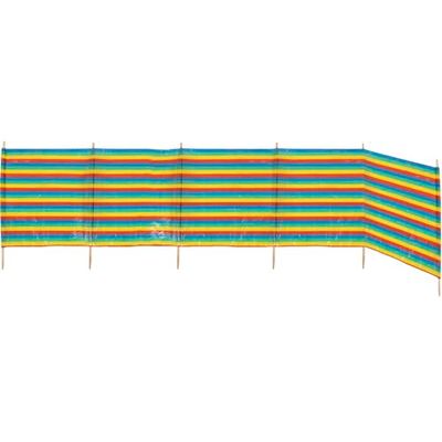 Bo-Camp Camping windscherm XL - strandtent inkijkbescherming tuin omheining groot 460x90