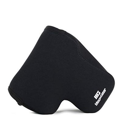 MegaGear Capa de neoprene ultra leve para câmara Olympus OM-D E-M1 com 12-40 mm (preto)