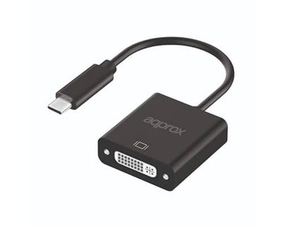 Adaptateur - Adaptateur Type-C vers dvi, Permet la Connexion d'appareils avec connecteur Type-C à des écrans DVI. utile et Pratique pour Les présentations. *