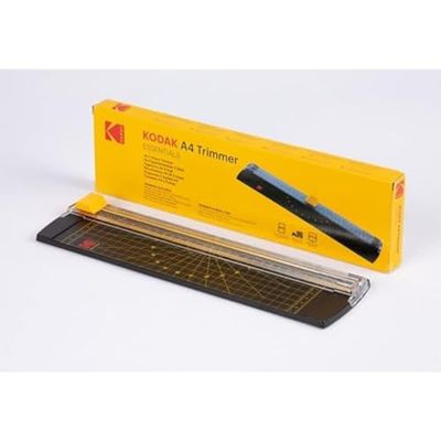 KODAK Laminator KD-TTA4-5 pappersskärmaskin, 5 ark, A4, 80 g/m², maximal ingångsbredd: 305 mm, maskinstorlek: 355 x 966 x 22 mm
