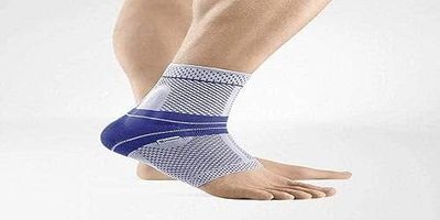 BAUERFEIND Vendaje estabilizador músculos, MalleoTrain,titán,derecho, talla 1