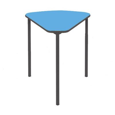 Metalliform SEGC-S-PS-CH-59-BK- Sega bord med hjul, Dura form PU kolkant, Size 3, Summer Blue, 1