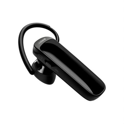 Auricolare Bluetooth con microfono, connessione wireless, batteria a lunga durata; ideale per chiamate e utilizzo in mobilità.