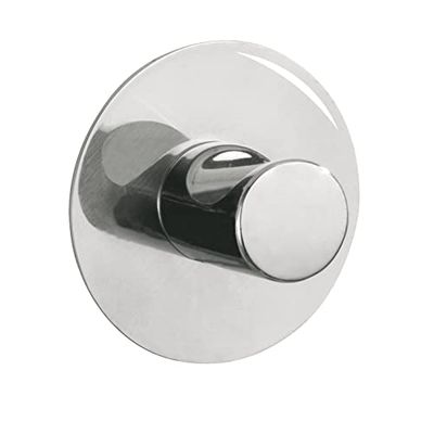 Wenko Savona - Gancho de Pared Autoadhesivo, de Acero Fino Inoxidable, 5 x 2 cm