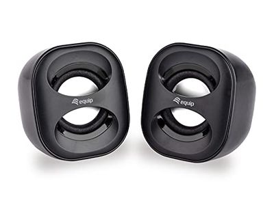 Equip Life Mini Altavoces 2.0 USB 6W Negro