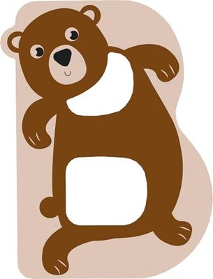 small foot Set de Lettres en Bois Chambre d'enfant B, en Bois certifié FSC® 100%, Lettres Animaux à Collectionner, 12509