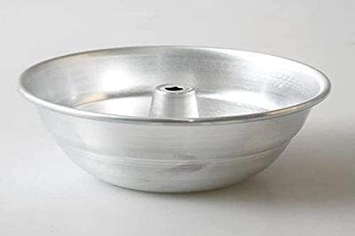 Pentole Agnelli Pudding aluminium, tjocklek 0,6 cm med slang 16 cm