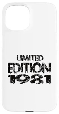 Limited Edition 1981 Birthday 1981 Born 1981 Case for iPhone 15