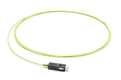 Corning Glasfiber Pigtail 900 µm – multimode simplex: SC PC Simplex, 2 m (lindgrön) – OM5