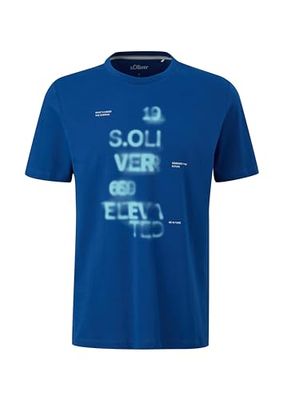 T-shirt met print op de voorkant, 56d1, L