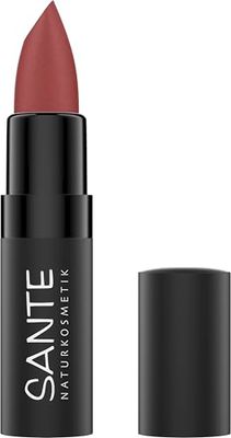 SANTE Naturkosmetik Ultra Matte pomadka do ust 04 Sheer Rosewood