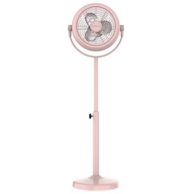 Cecotec Retro Staande ventilator EnergySilence 250 ClassicStyle Roze. 25W, Diameter 10", 3 Aerodynamische Bladen, Verstelbare kanteling, 2 Snelheden, Elegant Roze Ontwerp