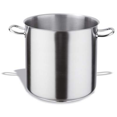 Pujadas P218.050 Inox-Pro Stock Pot Without Lid, 98.00 L Capacity, 50 cm Diameter, 50.0 cm Height