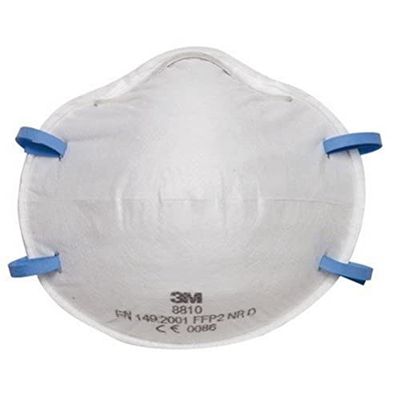 3M Respirador para lixar manual e ferramentas elétricas 8810, FFP2, 3/pacote