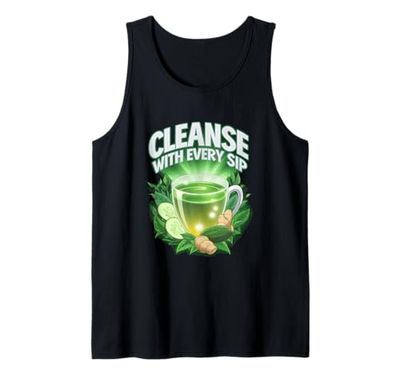 Pulisci con ogni sorso Green Tea Detox Pure Bliss Zen Glow Canotta