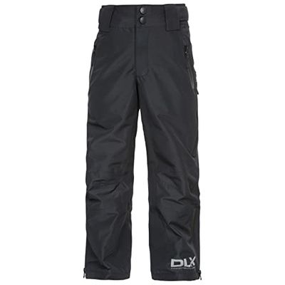 Trespass Smitty Pantaloni Sport Invernali Bambino, Bambini, Smitty, Nero, S