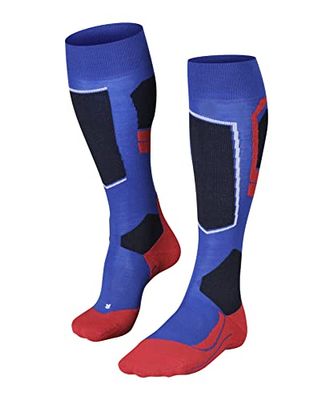FALKE Sk4 Advanced M Kh Lana Filo Funzionale Caldi Sottili, Calzini da sci Uomo, Blu Olympic 6940-O, 39-41