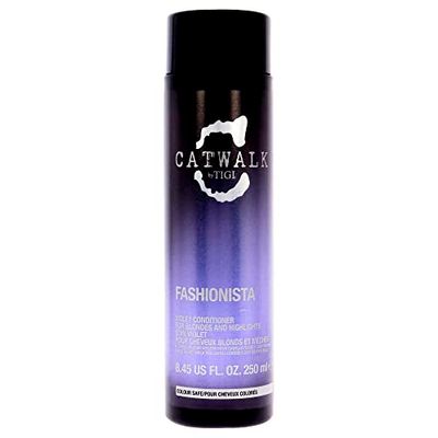 Catwalk by Tigi Fashionista Après-shampooing violet pour cheveux blonds 250 ml