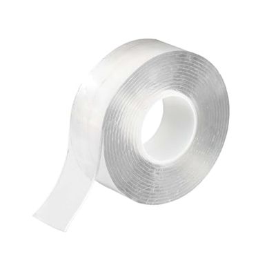JE CHERCHE UNE IDEE, DI8745, Nastro Adesivo Acrilico Doppia Faccia 3 Metri, nastro trasparente che non danneggia i poster, carico fino a 5kg, doppia faccia, impermeabile e lavabile