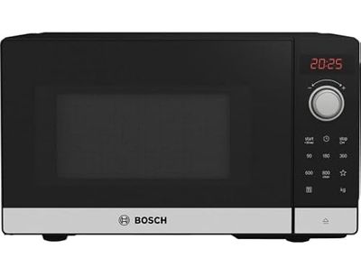 Bosch FFL023MS2F, seria 2, kuchenka mikrofalowa, wolnostojąca, stal nierdzewna