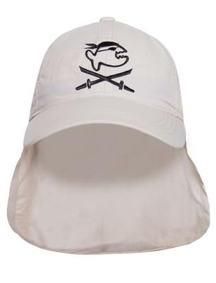 iQ-UV Beschermkap met nekbescherming, uniseks, beige, 55-61 cm, zonnekap met UPF 50+ bescherming, TÜV-getest, ademende pet met nekbescherming voor heren en dames, muts met bescherming voor nek
