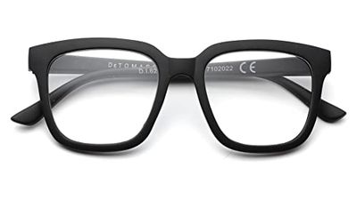 DE TOMASO 526 Occhiali da Lettura, Nero, (+1,50) Unisex