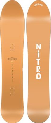 Nitro Snowboards Herr Slash BRD ´25, Powderboard, 3D Surf Tech, Tapered Directional, Trüe Camber, All Mountain – Backcountry, Wide, för stora fötter