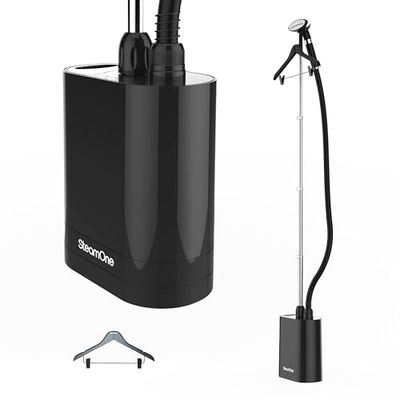 STEAMONE - Plancha de vapor 1900W 40g/min - Plancha vertical vapor 60min de autonomía (1200ml) - Elimina el 99,99% de las impurezas - Listo en 60s - Unilys UNI900GB