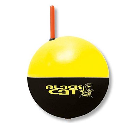 Black Cat 200 g Calças para cachorros, preto/amarelo, 200 g