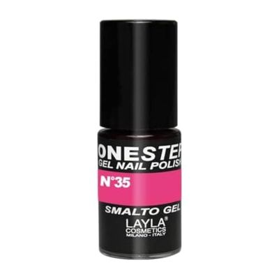 Layla Cosmetics Milano Vernis à Ongles One Step Gel Strike Fluo 5 ml