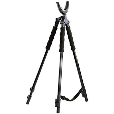 Vanguard Quest T62U - Treppiede da caccia per fucile, 3in1: treppiede, bipiede e monopiede
