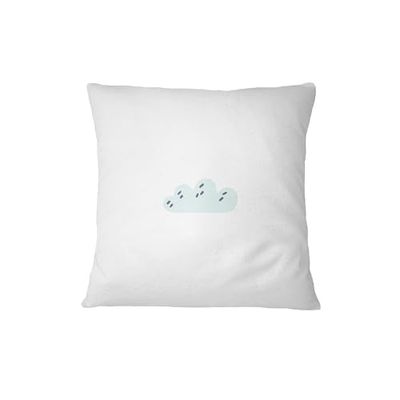 Bona Basics, Copricuscino decorativo, federa per cuscino, decorazione per la casa, divano, caffetteria, dimensioni: 45 x 45 cm, colore: bianco