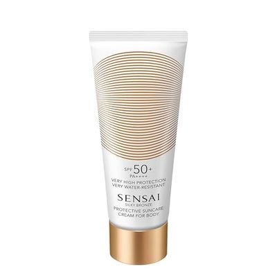 SENSAI Silky Bronze Protective Suncare Cream for Body SPF 50+ 150 ml