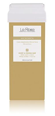 La Rosa - cera in cartucce 100 ml - MICROMICA - Per capelli corti e forti, indebolisce le radici dei capelli