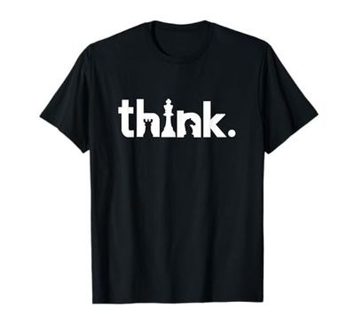 Think Chess Tee - Para jugadores y amantes de ajedrez a juego Camiseta