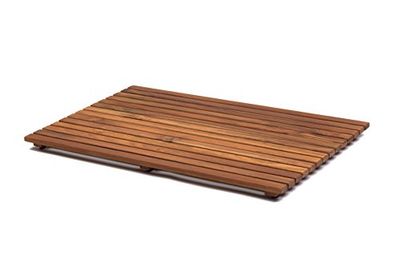 Asinox tek4 a50100 Doucheplateau Bruin Hout 100 x 50 x 4 cm