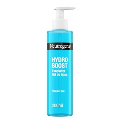 Neutrogena Hydro Boost Gel de água de limpeza, elimina as impurezas e a maquilhagem, 200 ml