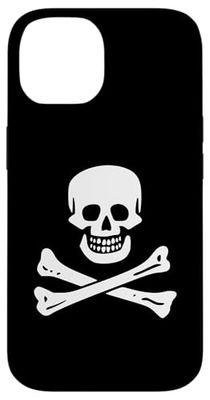 Pirate Ship Flag Jolly Roger Pirates History Skull Cool Case for iPhone 14