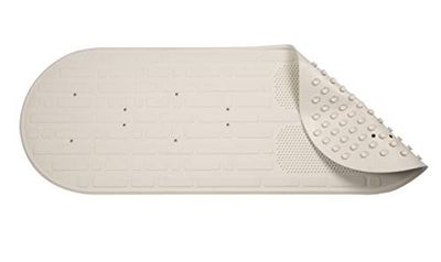 Croydex badmat, rubber, wit, eenheidsmaat
