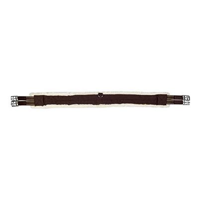 HKM 9619 Teddy Sangle de selle Marron/crème 135