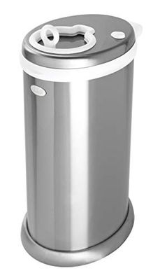 Ubbi U10027 - Recipiente de fraldas, cor prata