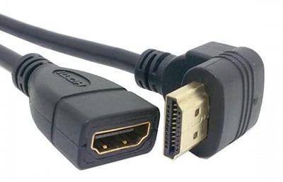 Systeem-S opwaartse hoek stekker naar HDMI-bus kabel 15cm