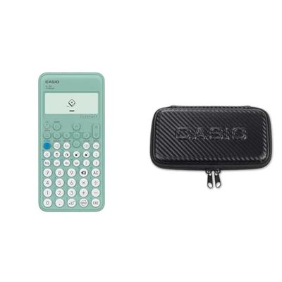 Casio FX-92COLLEGE avec Etui de Protection - Calculatrice College - Argent - Base