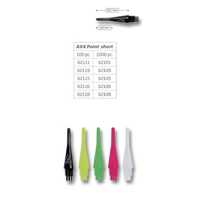 Bulls AXX Pointe Souple Courte 6 mm Couleur Rouge