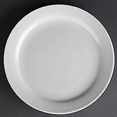 Olympia Athena Hotelware - Piatto stretto con bordo, 165 mm, 12 pezzi, 165 mm