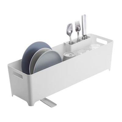YAMAZAKI Slim Drainer Basket, White, One Size