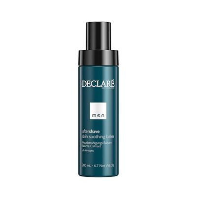 Declaré Aftershave Skin Soothing Balm 200 ml - Balsamo lenitivo dopobarba Declaré 200 ml - Rinfresca e lenisce la pelle dopo la rasatura - con protezione UVA/UVB SPF 3, aloe vera - Idrata