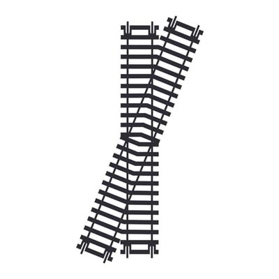 Hornby R614 OO Gauge Links Diamond Crossing Track - Extra Track Pieces voor Model Railway Sets, Model Trein Track Stukken - Schaal 1:76