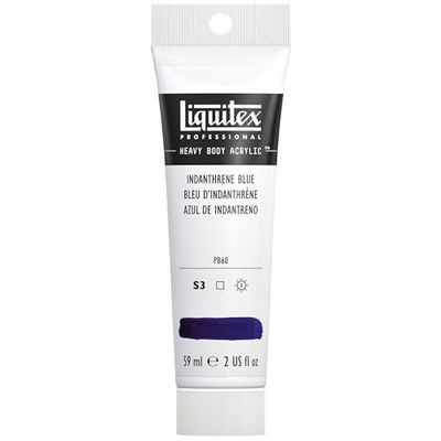 Liquitex Heavy Body Acrylic Paint 59ml Tube Indanthrene Blue Series 3