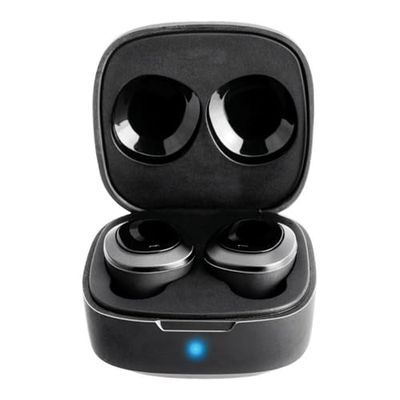 GRUNDIG True Wireless Bluetooth Auriculares - 5 Horas de Tiempo de reproducción - Carga USB C - Negro